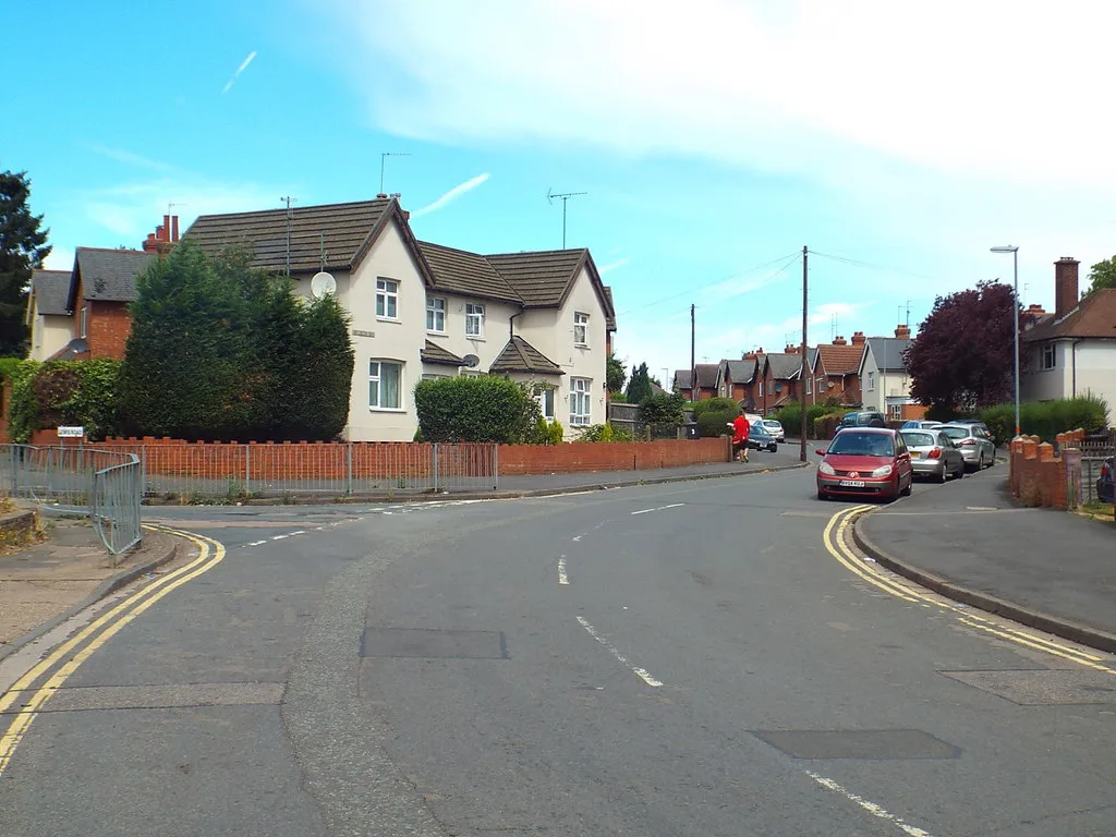 Baring Road, one of Northampton's residential streets