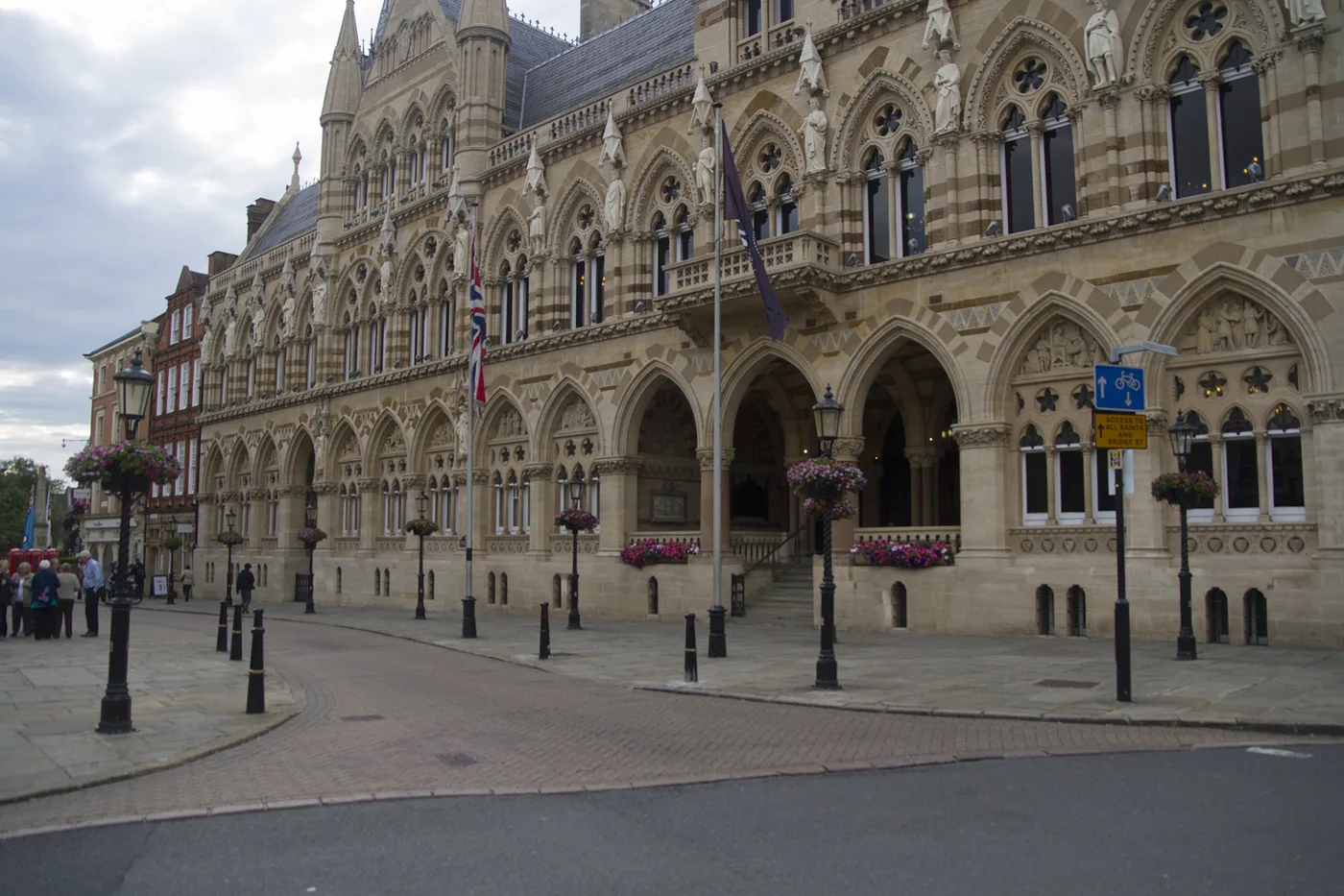 Northampton Guildhall, the council's town centre home